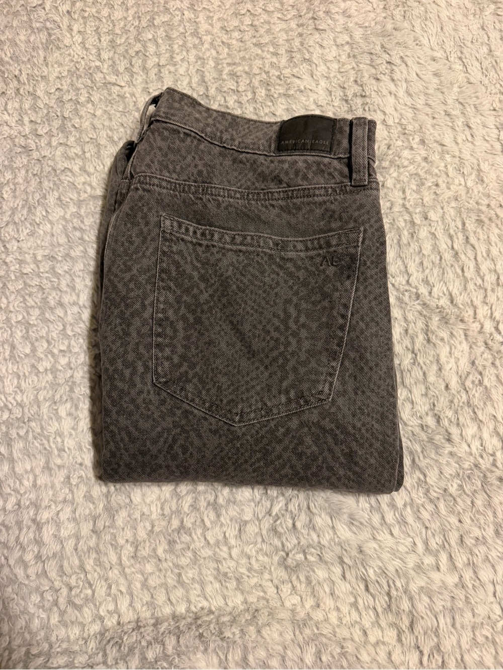 American Eagle Outfitters women’s Gray Patterned Jeans